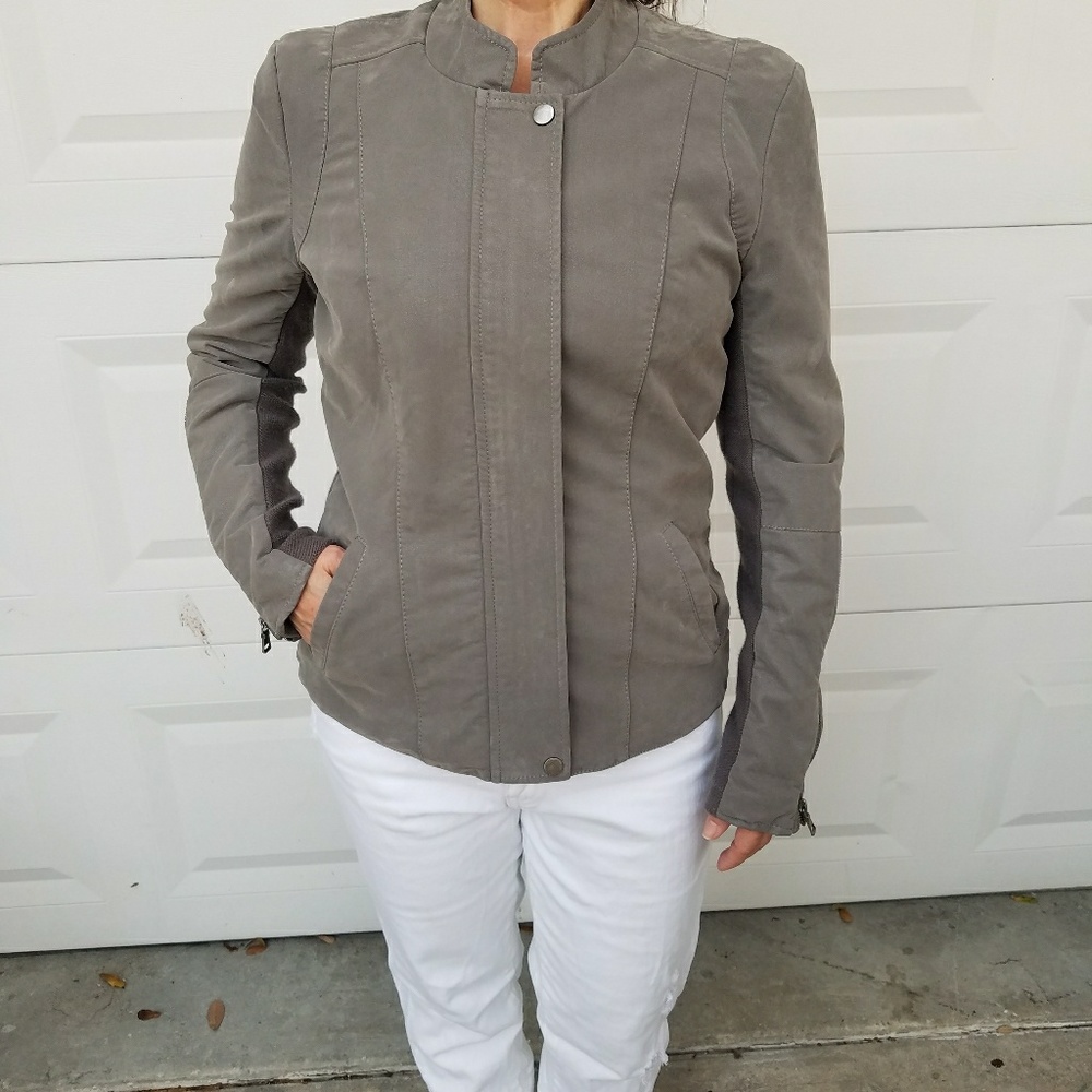 Green Suade Boutique Jacket - Picture 5 of 7
